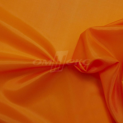 Ткань  подкладочная, Таффета 170Т цвет оранжевый 021С, шир. 150 см - купить в Кемерово. Цена 43.06 руб.