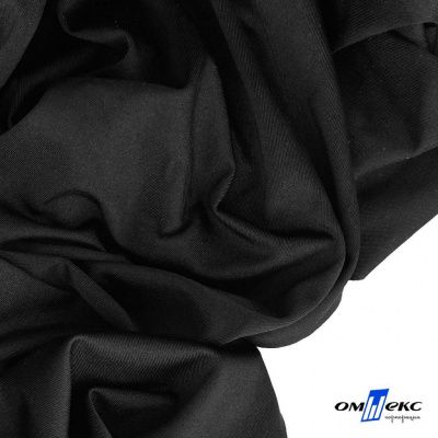 Бифлекс "ОмТекс", 200г/м2, 150см, цв.-черный (Black), блестящий - купить в Кемерово. Цена 1 487.87 руб.