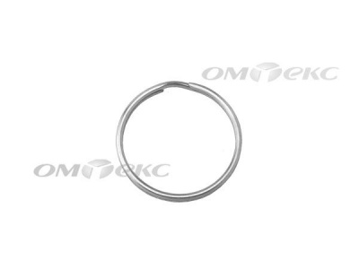 Кольцо металлическое d-20 мм, цв.-никель - купить в Кемерово. Цена: 3.19 руб.
