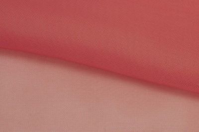 Портьерный капрон 15-1621, 47 гр/м2, шир.300см, цвет т.розовый - купить в Кемерово. Цена 137.27 руб.