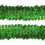 Тесьма с пайетками D4, шир. 30 мм/уп. 25+/-1 м, цвет зелёный - купить в Кемерово. Цена: 1 087.39 руб.