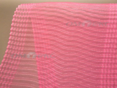 Лента капроновая "Гофре", шир. 110 мм/уп. 50 м, цвет розовый - купить в Кемерово. Цена: 35.60 руб.