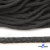 Шнур плетеный d-6 мм круглый, 70% хлопок 30% полиэстер, уп.90+/-1 м, цв.1088-т.серый - купить в Кемерово. Цена: 588 руб.