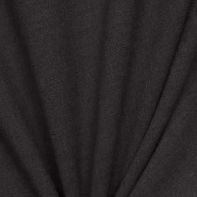 Костюмная ткань с вискозой "Палермо", 255 гр/м2, шир.150см, цвет т.серый - купить в Кемерово. Цена 584.23 руб.