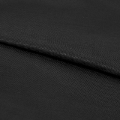 Ткань подкладочная Таффета, 48 гр/м2, шир.150см, цвет чёрный - купить в Кемерово. Цена 54.64 руб.