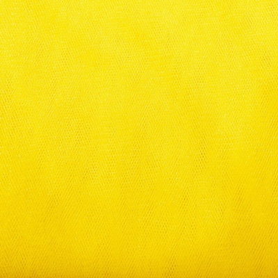 Фатин блестящий 16-70, 12 гр/м2, шир.300см, цвет жёлтый - купить в Кемерово. Цена 109.72 руб.