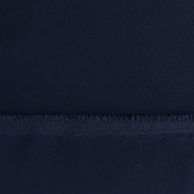 Костюмная ткань "Элис", 220 гр/м2, шир.150 см, цвет т.синий - купить в Кемерово. Цена 308 руб.