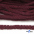 Шнур плетеный d-6 мм круглый, 70% хлопок 30% полиэстер, уп.90+/-1 м, цв.1070-бордовый - купить в Кемерово. Цена: 588 руб.