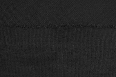 Трикотаж "Grange" BLACK 1# (2,38м/кг), 280 гр/м2, шир.150 см, цвет чёрно-серый - купить в Кемерово. Цена 861.22 руб.