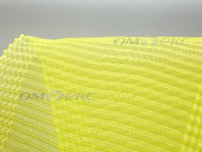 Лента капроновая "Гофре", шир. 110 мм/уп. 50 м, цвет жёлтый - купить в Кемерово. Цена: 33.37 руб.