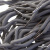 Шнурки #107-08, круглые 130 см, цв.серый - купить в Кемерово. Цена: 26.88 руб.