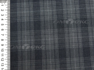 Ткань костюмная клетка 25235 2003, 185 гр/м2, шир.150см, цвет серый/сер - купить в Кемерово. Цена 