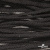 Шнур плетеный d-6 мм круглый, 70% хлопок 30% полиэстер, уп.90+/-1 м, цв.1078-черный - купить в Кемерово. Цена: 588 руб.
