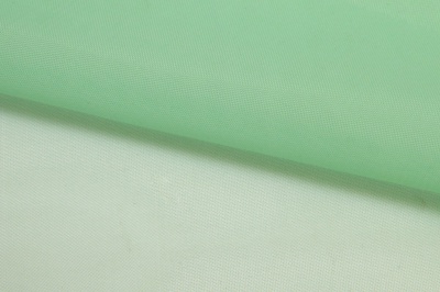 Портьерный капрон 13-6009, 47 гр/м2, шир.300см, цвет св.зелёный - купить в Кемерово. Цена 143.68 руб.