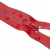 Молния водонепроницаемая PVC Т-7, 90 см, разъемная, цвет (820) красный - купить в Кемерово. Цена: 61.18 руб.