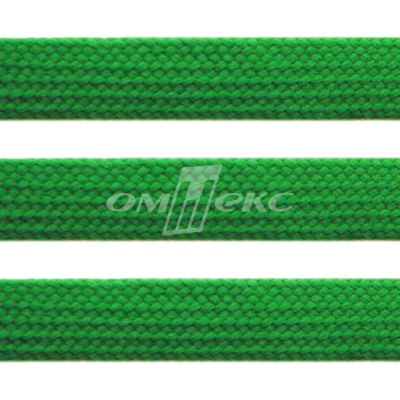 Шнур 15мм плоский (100+/-1м) №16 зеленый - купить в Кемерово. Цена: 10.21 руб.