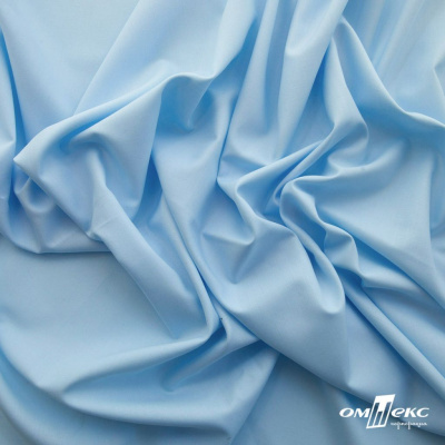 Ткань сорочечная Илер 100%полиэстр, 120 г/м2 ш.150 см, цв.голубой - купить в Кемерово. Цена 290.24 руб.
