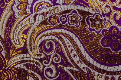 Ткань костюмная жаккард №9, 140 гр/м2, шир.150см, цвет фиолет - купить в Кемерово. Цена 387.20 руб.