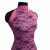 Кружевное полотно стрейч XD-WINE, 100 гр/м2, шир.150см, цвет розовый - купить в Кемерово. Цена 1 851.10 руб.