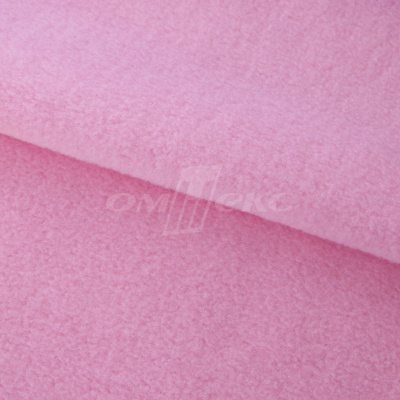 Флис окрашенный 15-2215, 250 гр/м2, шир.150 см, цвет светло-розовый - купить в Кемерово. Цена 580.31 руб.