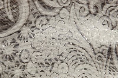 Ткань костюмная жаккард №10, 140 гр/м2, шир.150см, цвет св.серебро - купить в Кемерово. Цена 383.29 руб.