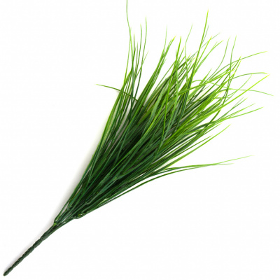 Трава искусственная -4, шт  (осока 50 см/8 см  7 листов)				 - купить в Кемерово. Цена: 130.73 руб.