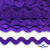 Тесьма вьюнчик 0381-0050, 5 мм/упак.33+/-1м, цвет 9530-фиолетовый - купить в Кемерово. Цена: 107.26 руб.