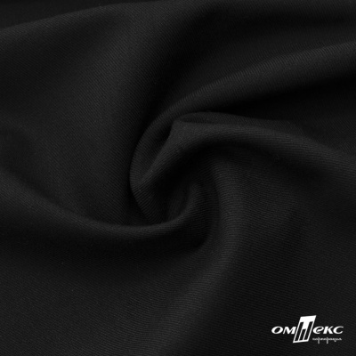 Ткань костюмная "Турин" 80% P, 16% R, 4% S, 230 г/м2, шир.150 см, цв-черный #1 - купить в Кемерово. Цена 439.57 руб.