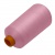 Нитки текстурированные некручёные 449, намот. 15 000 м, цвет св.розовый - купить в Кемерово. Цена: 204.10 руб.
