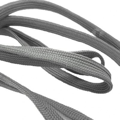 Шнурки т.5 80 см серый - купить в Кемерово. Цена: 16.76 руб.