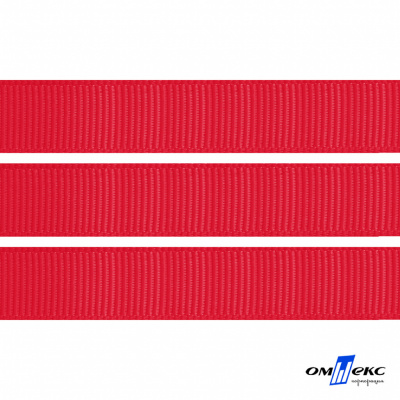 Репсовая лента 012, шир. 12 мм/уп. 50+/-1 м, цвет красный - купить в Кемерово. Цена: 164.91 руб.