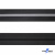 Рулонная молния с покрытием PVC спираль тип 3 (упак.270м) -черная с полосой СВО - купить в Кемерово. Цена: 12.74 руб.