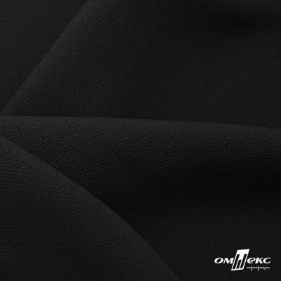Ткань костюмная "Микела", 96%P 4%S, 255 г/м2 ш.150 см, цв-черный #1 - купить в Кемерово. Цена 345.40 руб.
