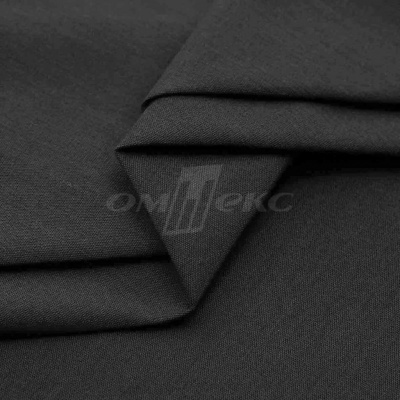 Сорочечная ткань "Ассет", 120 гр/м2, шир.150см, цвет чёрный - купить в Кемерово. Цена 251.41 руб.