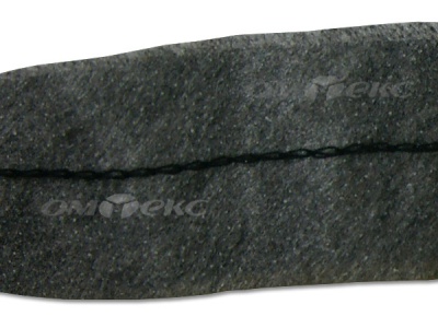 WS7225-прокладочная лента усиленная швом для подгиба 30мм-графит (50м) - купить в Кемерово. Цена: 16.97 руб.