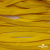 Шнур плетеный (плоский) d-12 мм, (уп.90+/-1м), 100% полиэстер, цв.269 - жёлтый - купить в Кемерово. Цена: 8.62 руб.