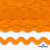 Тесьма вьюнчик 0381-0080, 8 мм/упак.33+/-1м, цвет 9511-оранжевый - купить в Кемерово. Цена: 107.26 руб.