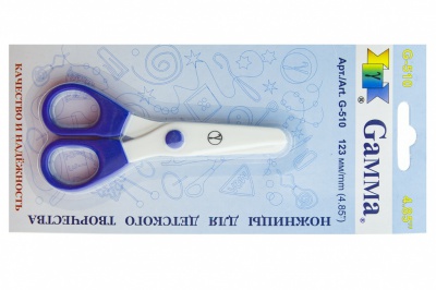 Ножницы G-510 детские 123 мм - купить в Кемерово. Цена: 137.45 руб.