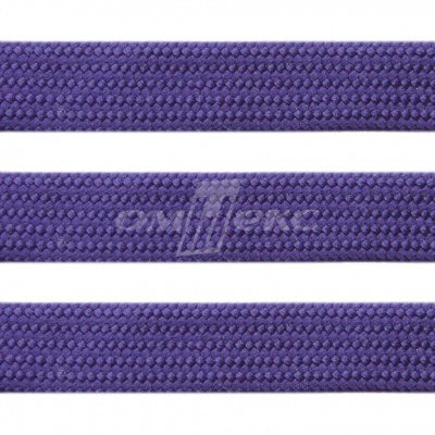 Шнур 15мм плоский (100+/-1м) №10 фиолетовый - купить в Кемерово. Цена: 10.21 руб.