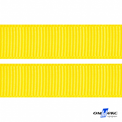 Репсовая лента 020, шир. 25 мм/уп. 50+/-1 м, цвет жёлтый - купить в Кемерово. Цена: 301.80 руб.