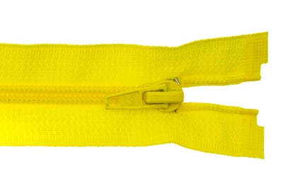 Спиральная молния Т5 131, 40 см, автомат, цвет жёлтый - купить в Кемерово. Цена: 13.03 руб.