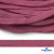 Шнур плетеный d-8 мм плоский, 70% хлопок 30% полиэстер, уп.85+/-1 м, цв.1029-розовый - купить в Кемерово. Цена: 735 руб.