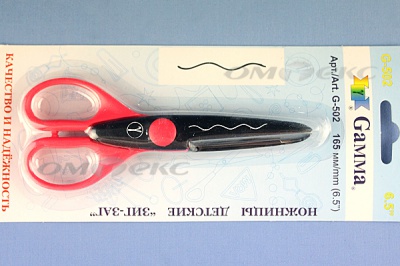 Ножницы G-502 детские 165 мм - купить в Кемерово. Цена: 292.21 руб.