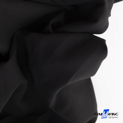Ткань костюмная "Фабио" 80% P, 16% R, 4% S, 245 г/м2, шир.150 см, цв-черный #1 - купить в Кемерово. Цена 470.17 руб.