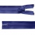 Молния водонепроницаемая PVC Т-7, 20 см, неразъемная, цвет (220)-василек - купить в Кемерово. Цена: 21.56 руб.