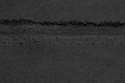 Костюмная ткань с вискозой "Флоренция", 195 гр/м2, шир.150см, цвет чёрный - купить в Кемерово. Цена 507.37 руб.