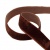 Лента бархатная нейлон, шир.12 мм, (упак. 45,7м), цв.120-шоколад - купить в Кемерово. Цена: 396 руб.