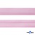 Косая бейка атласная "Омтекс" 15 мм х 132 м, цв. 044 розовый - купить в Кемерово. Цена: 225.81 руб.