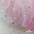 Сетка Фатин Глитер Спейс, 12 (+/-5) гр/м2, шир.150 см, 16-12/розовый - купить в Кемерово. Цена 202.08 руб.