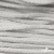 Шнур плетеный d-6 мм круглый, 70% хлопок 30% полиэстер, уп.90+/-1 м, цв.1076-белый - купить в Кемерово. Цена: 588 руб.